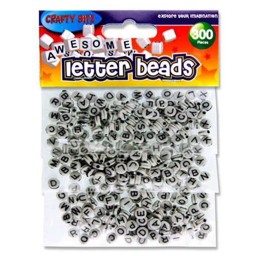 Picture of CRAFTY BITZ LETTER BEADS 300 PIECES
